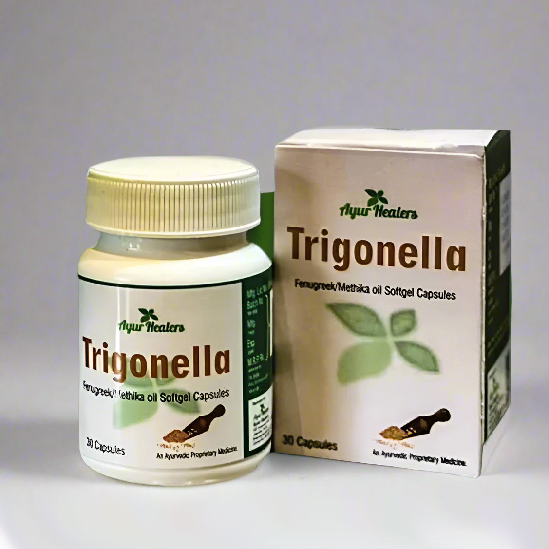trigonella gel capsules (fenugreek oil)
